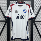 2025-26 Club Nacional Home White Fans Soccer Jersey