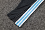 2025-26 Argentina Dark gray Half Pull Tracksuit #B2529(半拉链)