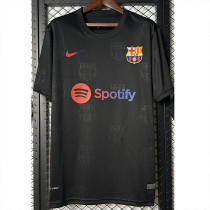 2025-26 BAR Black Special Edition Fans Training Shirts (队标纹)