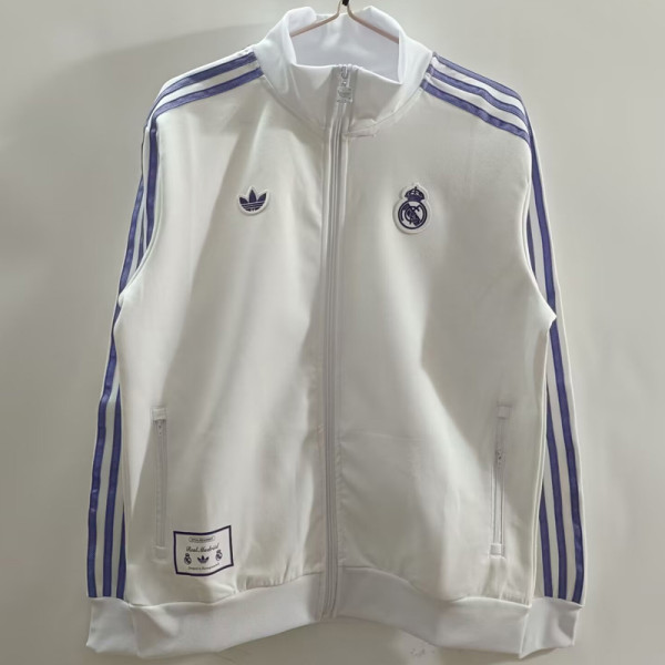 2025-26 RMA White Windbreaker