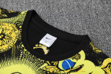 2025-26 Brazil Yellow Tank top and shorts suit