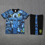 2025-26 Brazil Blue Training Short Suit