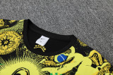 2025-26 Brazil Yellow Training Short Suit