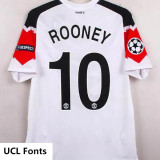 2010-2011 Man Utd Away Retro Soccer Jersey (不带字)