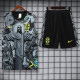 2025-26 Brazil Grey Tank top and shorts suit