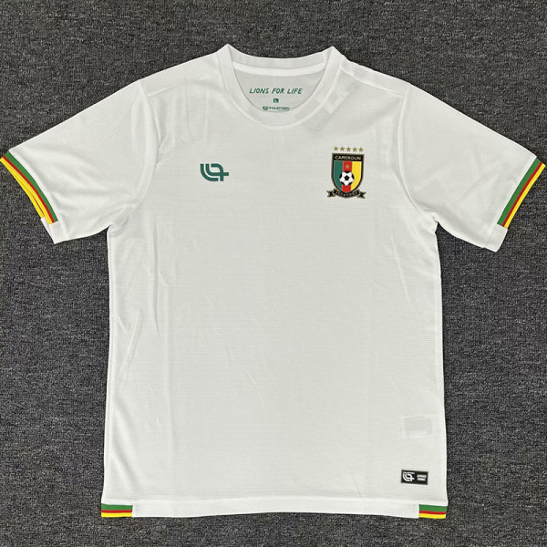 2025-26 Cameroon White Training shirts