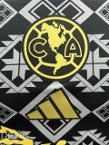 2025-26 Club America White Black Player Version Soccer Jersey