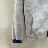1994 Italy Blue & White Retro Double Sided Windbreaker (双面风衣)