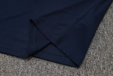 2025-26 JUV Royal blue Tank top and shorts suit #D2518
