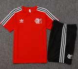 2025-26 Flamengo Red Training Short Suit #D2519