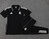 2025-26 RMA Black Short shirts and Long trousers Suit #C2504
