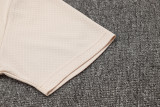 2025-26 BAR Beige Short shirts and Long trousers Suit #C2505