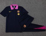 2025-26 BAR Royal blue Short shirts and Long trousers Suit #C2503