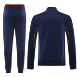 2025-26 RMA Royal Blue Jacket Tracksuit #02