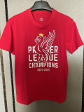 2024-25 LIV Red High Quality Casual Champions T-Shirt