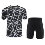 2025-26 CHE Grey Black Training Short Suit