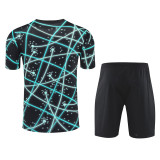 2025-26 INT Black blue Training Short Suit