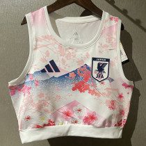 2025-26 Japan White Women Yoga Vest (女背心)