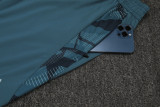 2025-26 Cruzeiro Dark green Kids Half Pull Tracksuit (童装)(半拉链)