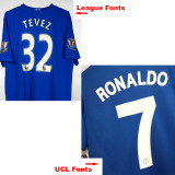 2008-2009 Man Utd Third Player Version 长袖球员 Long Sleeve Retro Soccer Jersey