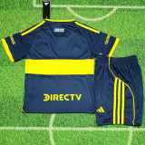 2025-26 Boca Juniors Home Kids Soccer Jersey