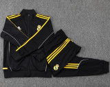 2025-26 RMA Black Jacket Tracksuit #A2529