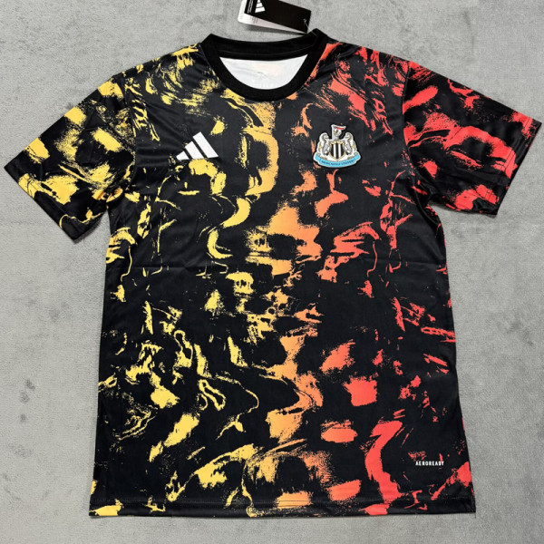 2025-26 Newcastle Black Red Training shirts
