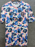 2025-26 Inter Miami Blue Pink Joint Edition Fans Soccer Jersey (左袖带图)猿