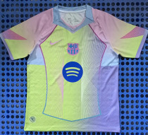 2025-26 BAR Fluorescent green Concept Edition Training shirts
