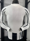 2025-26 JUV Home Long Sleeve Player Version Soccer Jersey (长袖球员)