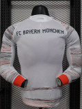 2025-26 Bayern Away Long Sleeve Player Version Soccer Jersey (长袖球员)