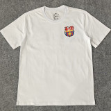 2025-26 BAR White High Quality Casual T-Shirt #圆领涂鸦
