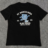 2025-26 BAR Black High Quality Casual T-Shirt #圆领蓝标