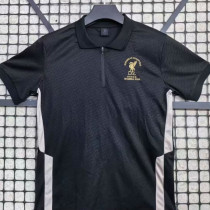 2025-26 LIV Black Polo Short Sleeve (有领)