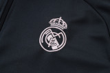 2025-26 RMA Dark gray Jacket Tracksuit #A2541