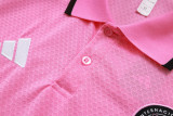 2025-26 Inter Miami Pink Short shirts and Long trousers Suit #C2535