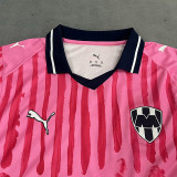 2025 Monterrey Pink Goalkeeper Fans Soccer Jersey