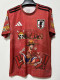 2025-26 Japan Red Special Edition Fans Soccer Jersey (红草帽)
