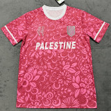 2025-26 Palestina FC Pink Training shirts (英文广告)