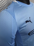 2025-26 Man City Home Long Sleeve Player Version Soccer Jersey (长袖球员)