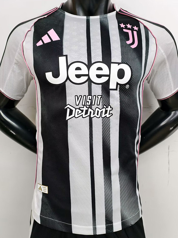 2025-26 JUV Home Player Version Soccer Jersey