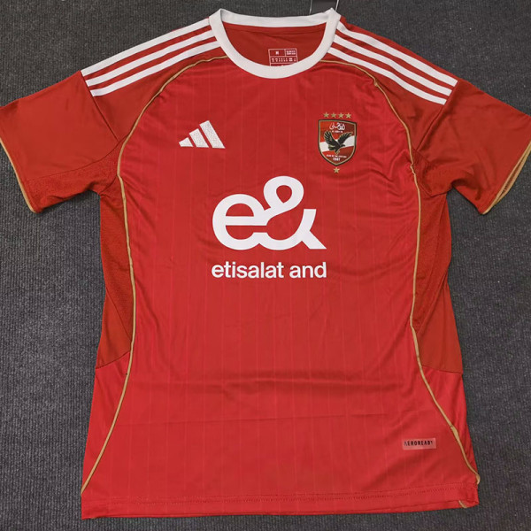 2025-26 AL AHLY SC Home Fans Soccer Jersey