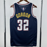 2022-23 Nuggets GORDON #32 Royal blue Top Quality Hot Pressing NBA Jersey