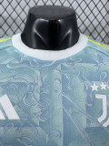 2025-26 JUV Away Long Sleeve Player Version Soccer Jersey (长袖球员)