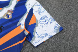 2025-26 RMA White blue Training Short Suit