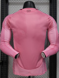 2025-26 Inter Miami Home Long Sleeve Player Version Soccer Jersey (长袖球员)