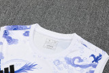 2025-26 RMA White Tank top and shorts suit