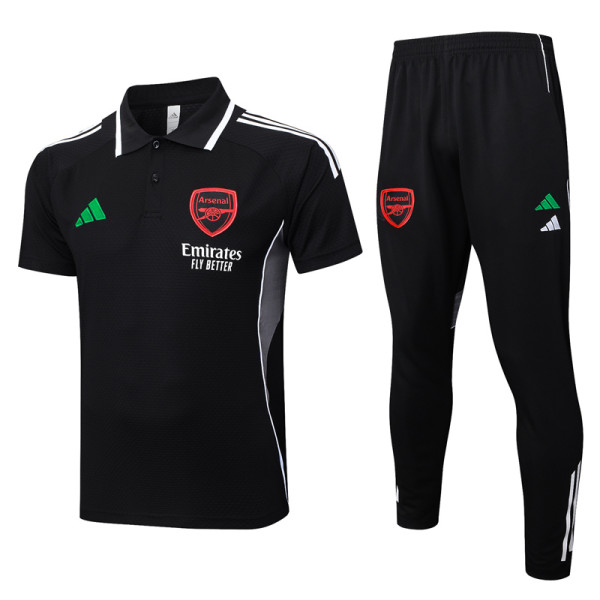 2025-26 ARS Black Short shirts and Long trousers Suit #C2540