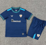 2025-26 Bilbao Away Kids Soccer Jersey