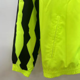 2025-26 Dortmund Yellow & Fluorescent Green Double Sided Windbreaker (双面风衣)